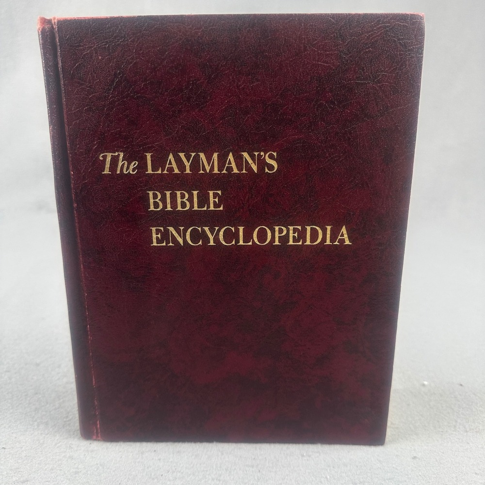 VTG The Layman's Bible Encyclopedia William C Martin HC Southwestern Company